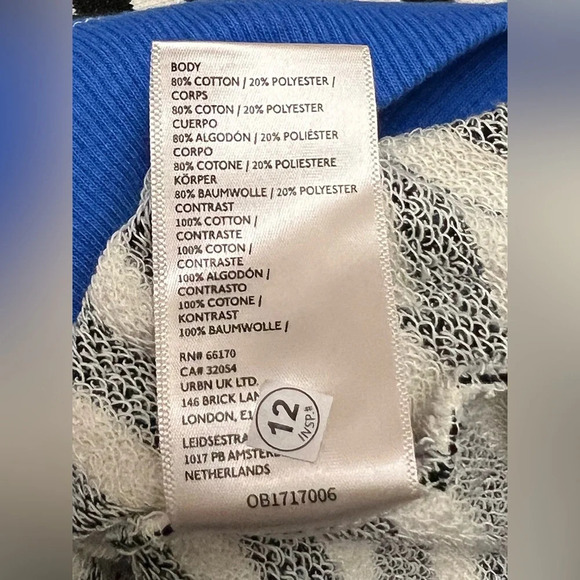 Free People Classic Striped Oversized Crewneck Top - Picture 8 of 10